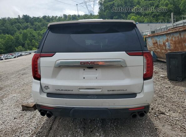 1GKS2DKL3MR100357 2021 GMC YUKON White Вид ззаду