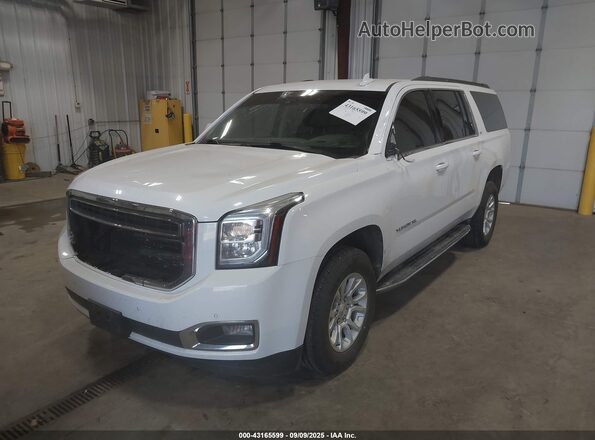 1GKS2GKC2LR298686 2020 GMC YUKON White Առջևի ձախ երեք քառորդ տեսարան