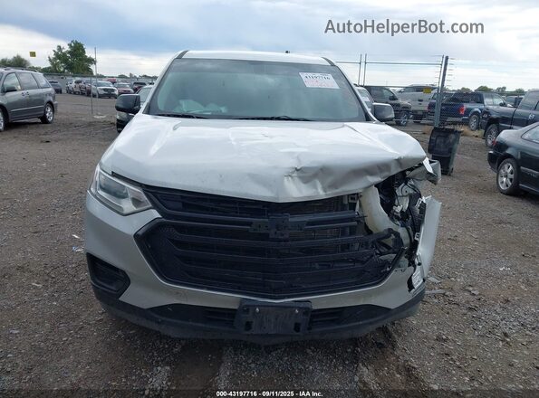 1GNERFKW5KJ314599 2019 CHEVROLET TRAVERSE Серебряный Вид щитка приборов