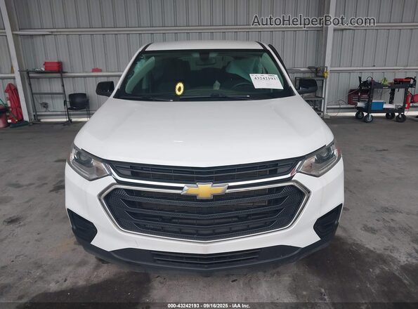 1GNERFKWXMJ267766 2021 CHEVROLET TRAVERSE White Widok zestawu wskaźników