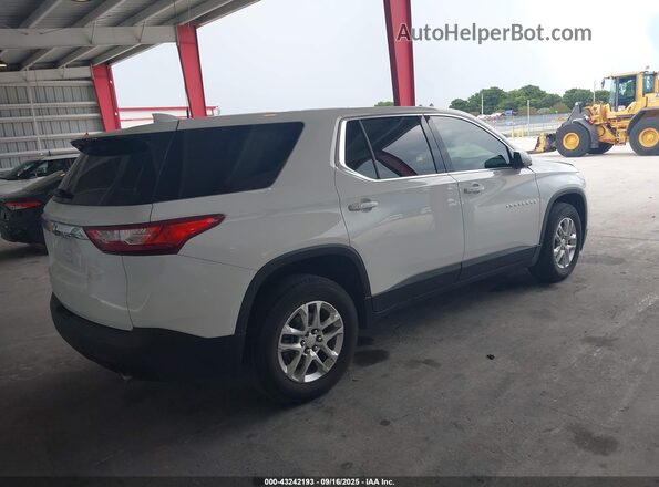 1GNERFKWXMJ267766 2021 CHEVROLET TRAVERSE White Tył prawy