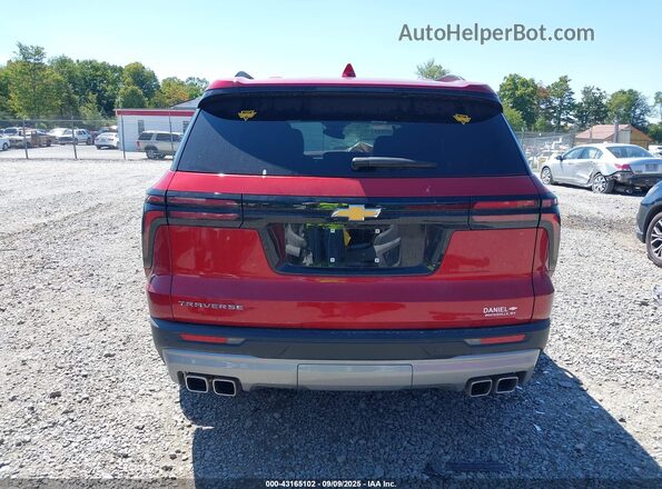 1GNERGRS5SJ174711 2025 CHEVROLET TRAVERSE Red 