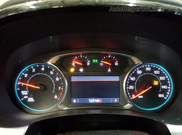 1GNEVGKW4PJ213174 2023 CHEVROLET TRAVERSE Black Widok zestawu wskaźników