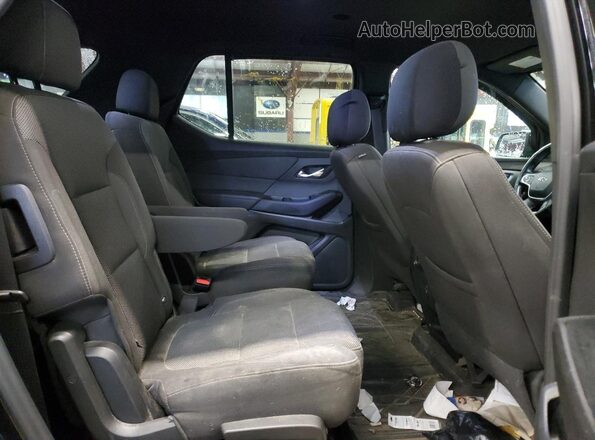 1GNEVGKW4PJ213174 2023 CHEVROLET TRAVERSE Black Widok wnętrza z tyłu