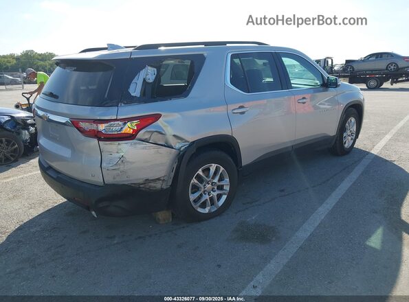 1GNEVGKWXMJ173839 2021 CHEVROLET TRAVERSE Silver Tył prawy