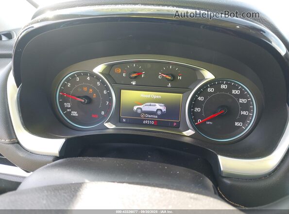 1GNEVGKWXMJ173839 2021 CHEVROLET TRAVERSE Silver Widok tylnych siedzeń
