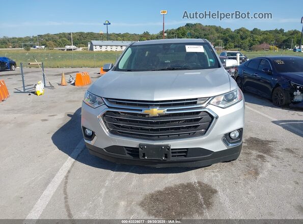 1GNEVGKWXMJ173839 2021 CHEVROLET TRAVERSE Silver Widok zestawu wskaźników