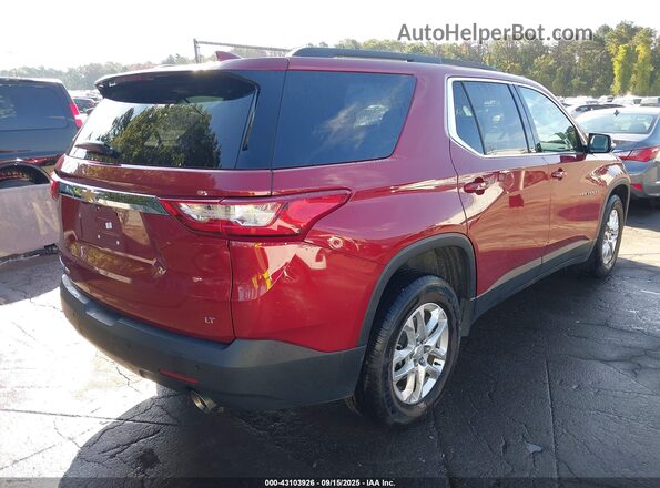 1GNEVHKW2LJ201220 2020 CHEVROLET TRAVERSE Red Tył prawy