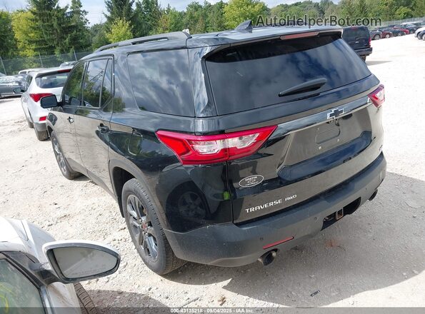 1GNEVJKW8LJ144884 2020 CHEVROLET TRAVERSE Черный Задняя левая четверть