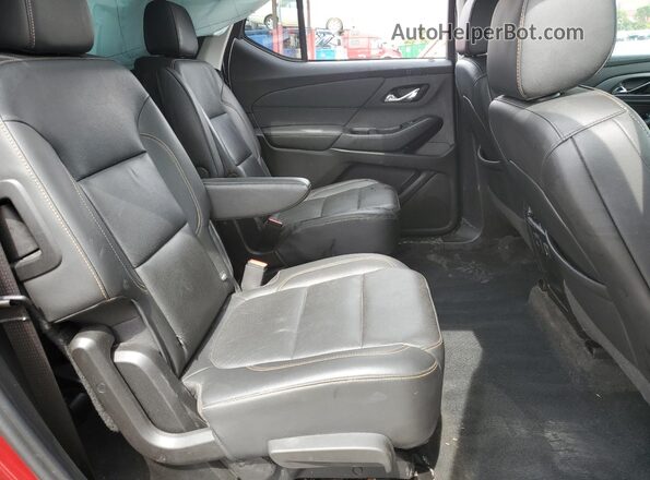 1GNEVKKWXMJ210844 2021 CHEVROLET TRAVERSE Maroon 