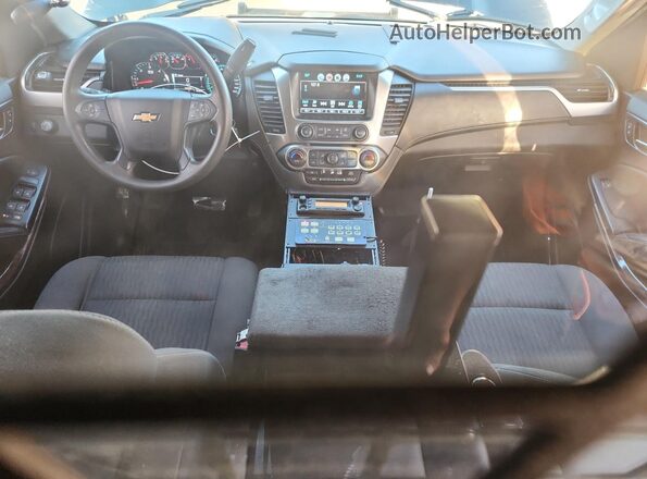 1GNLCDEC2KR201533 2019 CHEVROLET TAHOE Black Widok deski rozdzielczej
