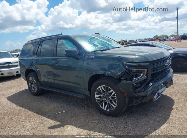 1GNS6PR89SR306497 2025 CHEVROLET TAHOE Green Вид задньої частини салону