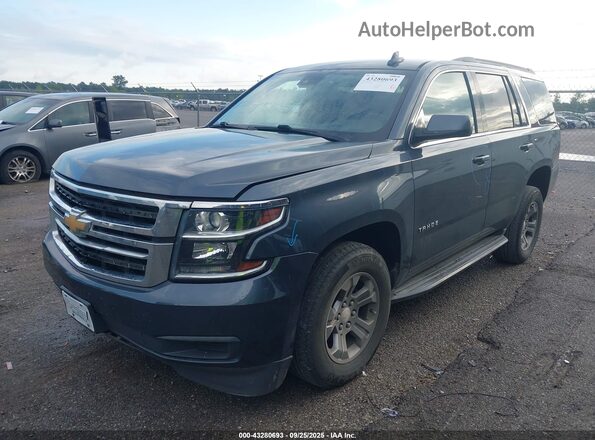 1GNSCAKC7LR135979 2020 CHEVROLET TAHOE Blue Front left
