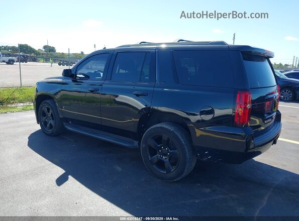 1GNSCBKC9JR105367 2018 CHEVROLET TAHOE Black Rear left