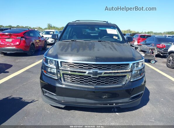 1GNSCBKC9JR105367 2018 CHEVROLET TAHOE Black Rear interior view