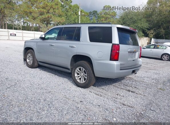 1GNSCBKCXLR254180 2020 CHEVROLET TAHOE Silver Հետևի ձախ