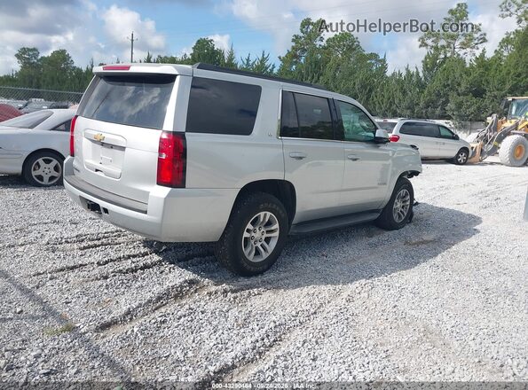 1GNSCBKCXLR254180 2020 CHEVROLET TAHOE Silver Հետևի աջ