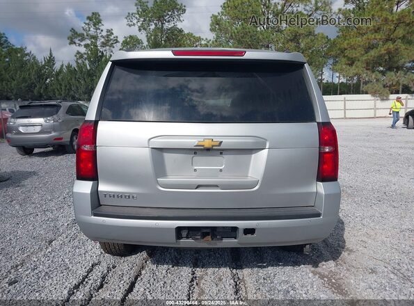 1GNSCBKCXLR254180 2020 CHEVROLET TAHOE Silver 