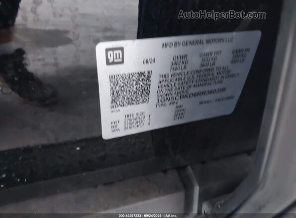 1GNSCBKD6RR360398 2024 CHEVROLET SUBURBAN Black 