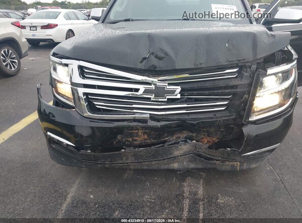 1GNSCCKC9LR173239 2020 CHEVROLET TAHOE Black Front view