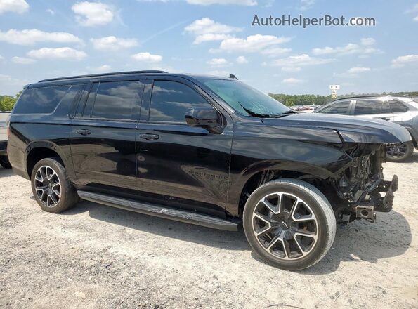1GNSCEKT8PR130495 2023 CHEVROLET SUBURBAN Black Front right