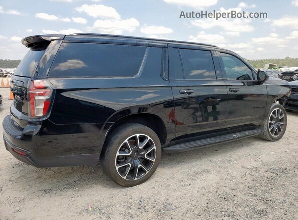 1GNSCEKT8PR130495 2023 CHEVROLET SUBURBAN Black Rear right