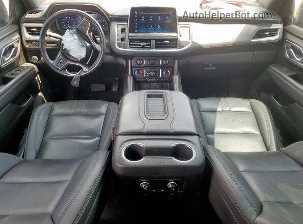 1GNSCEKT8PR130495 2023 CHEVROLET SUBURBAN Black Dashboard view