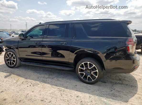 1GNSCEKT8PR130495 2023 CHEVROLET SUBURBAN Black Rear left