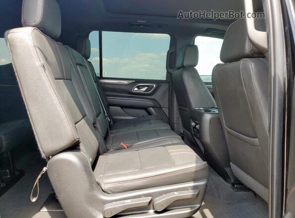 1GNSCEKT8PR130495 2023 CHEVROLET SUBURBAN Black Rear interior view
