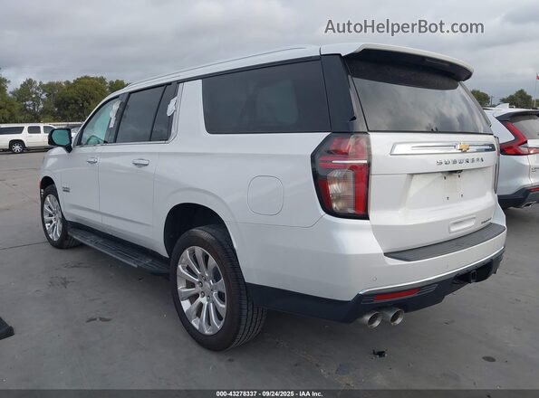 1GNSCFKD9MR137675 2021 CHEVROLET SUBURBAN White Tył lewy
