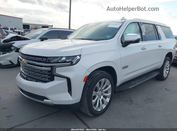 1GNSCFKD9MR137675 2021 CHEVROLET SUBURBAN White Przód lewy