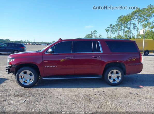 1GNSCJKCXJR150912 2018 CHEVROLET SUBURBAN Бордовый 