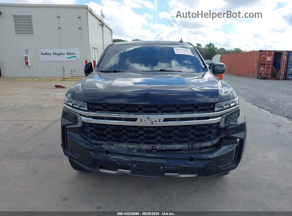 1GNSCLED3MR307524 2021 CHEVROLET TAHOE Black Vista del cuadro de instrumentos