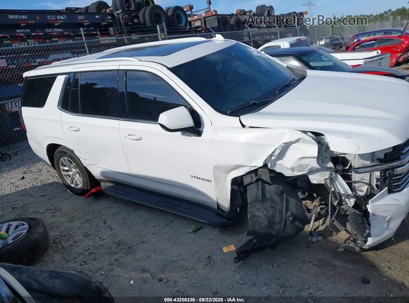 1GNSCNKDXMR232627 2021 CHEVROLET TAHOE White უკანა სალონის ხედი