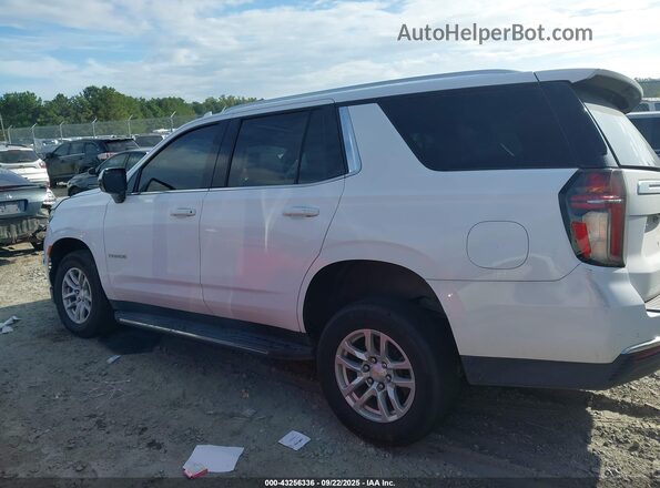 1GNSCNKDXMR232627 2021 CHEVROLET TAHOE White სალონის 360-გრადუსიანი ხედი
