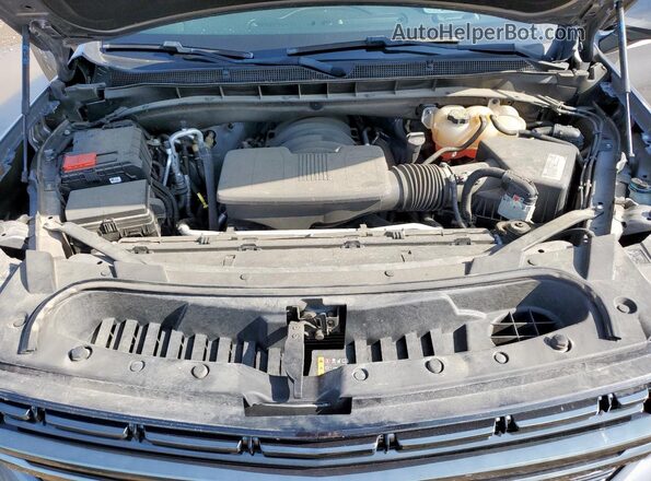 1GNSCRKDXMR487706 2021 CHEVROLET TAHOE Gray Engine compartment view