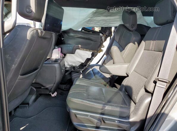 1GNSCRKDXMR487706 2021 CHEVROLET TAHOE Gray Rear interior view