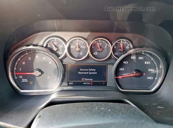 1GNSCRKDXMR487706 2021 CHEVROLET TAHOE Gray Instrument cluster view