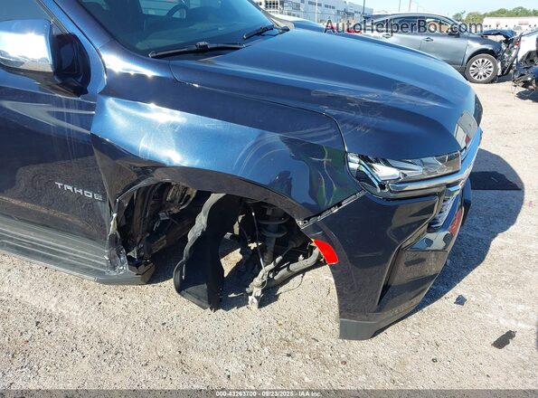 1GNSCSKDXMR150699 2021 CHEVROLET TAHOE Black წინა ხედი