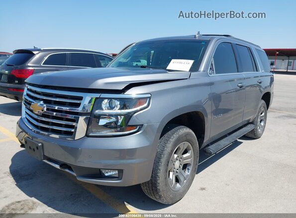 1GNSKBKC5LR112435 2020 CHEVROLET TAHOE Gray Front left