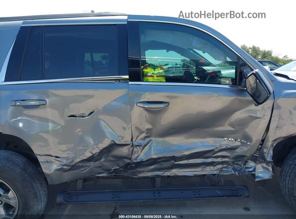 1GNSKBKC5LR112435 2020 CHEVROLET TAHOE Gray Front view