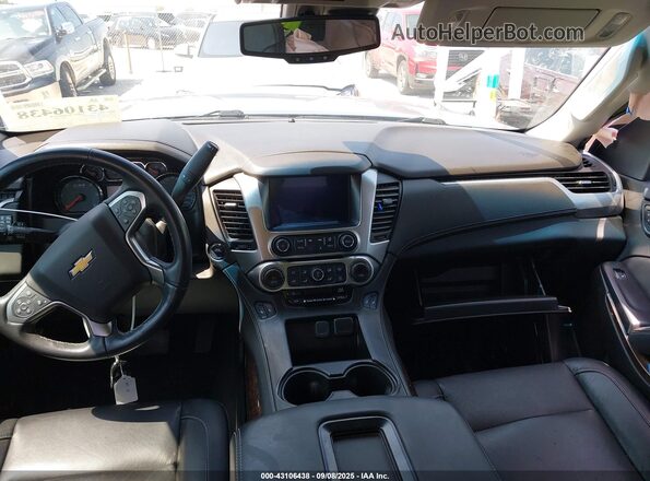 1GNSKBKC5LR112435 2020 CHEVROLET TAHOE Gray Front interior view