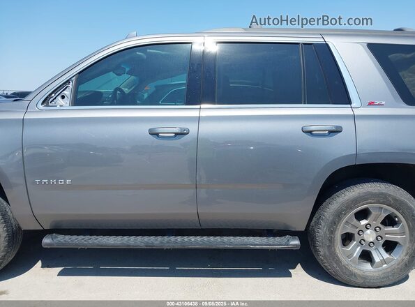 1GNSKBKC5LR112435 2020 CHEVROLET TAHOE Gray 360 interior view