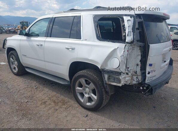 1GNSKBKC9LR300455 2020 CHEVROLET TAHOE White Rear left