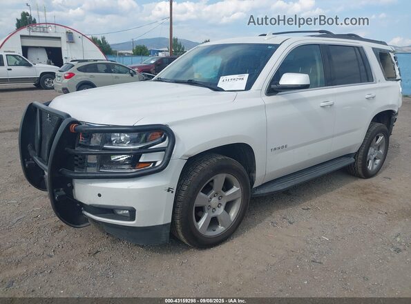 1GNSKBKC9LR300455 2020 CHEVROLET TAHOE White Front left
