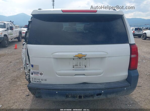 1GNSKBKC9LR300455 2020 CHEVROLET TAHOE White 