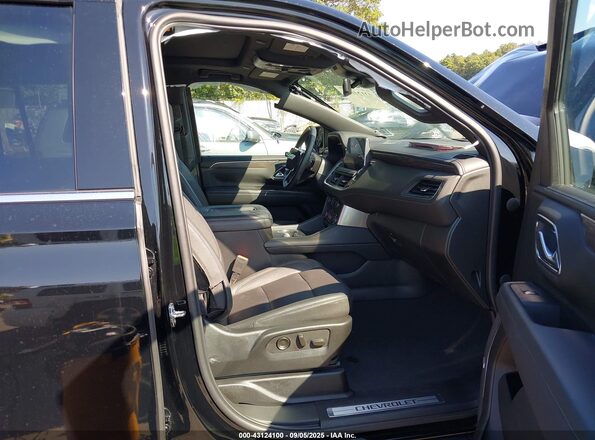 1GNSKCKD4PR442054 2023 CHEVROLET SUBURBAN Black Вид салону спереду