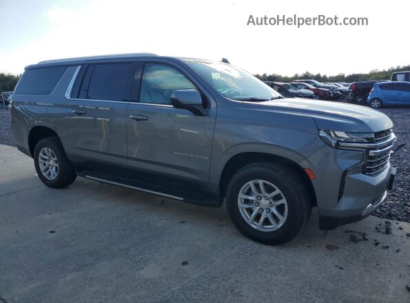 1GNSKCKDXMR240976 2021 CHEVROLET SUBURBAN Gray წინა მარჯვენა