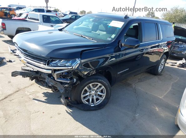 1GNSKCKT0PR131468 2023 CHEVROLET SUBURBAN Black Vista tres cuartos delantera izquierda