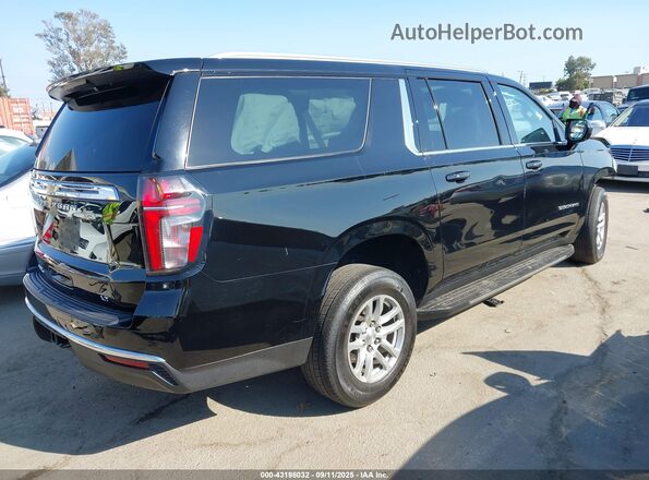 1GNSKCKT0PR131468 2023 CHEVROLET SUBURBAN Black Trasero derecho